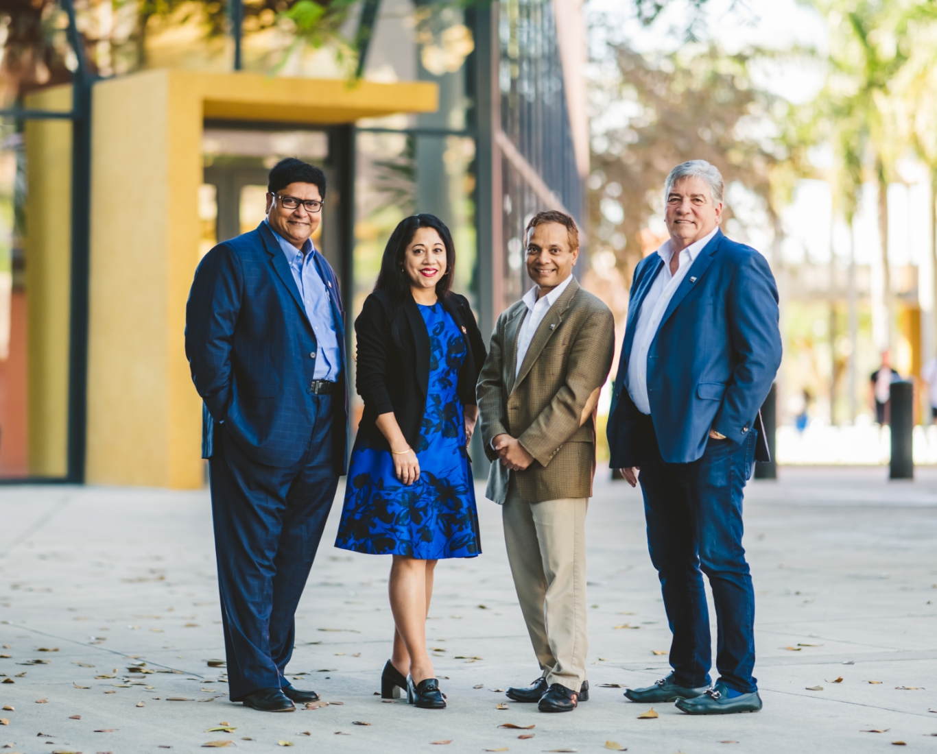 Faculty members from FIU Business